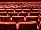 Empty theater seats.