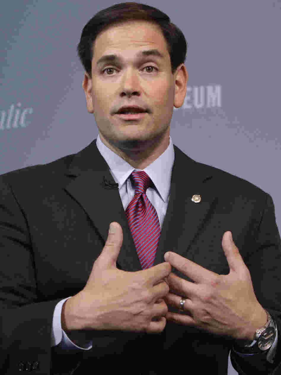 Nearly half of the Latino voters in a new survey said nominating Sen. Marco Rubio as a vice presidential candidate would have no effect on their votes. 
