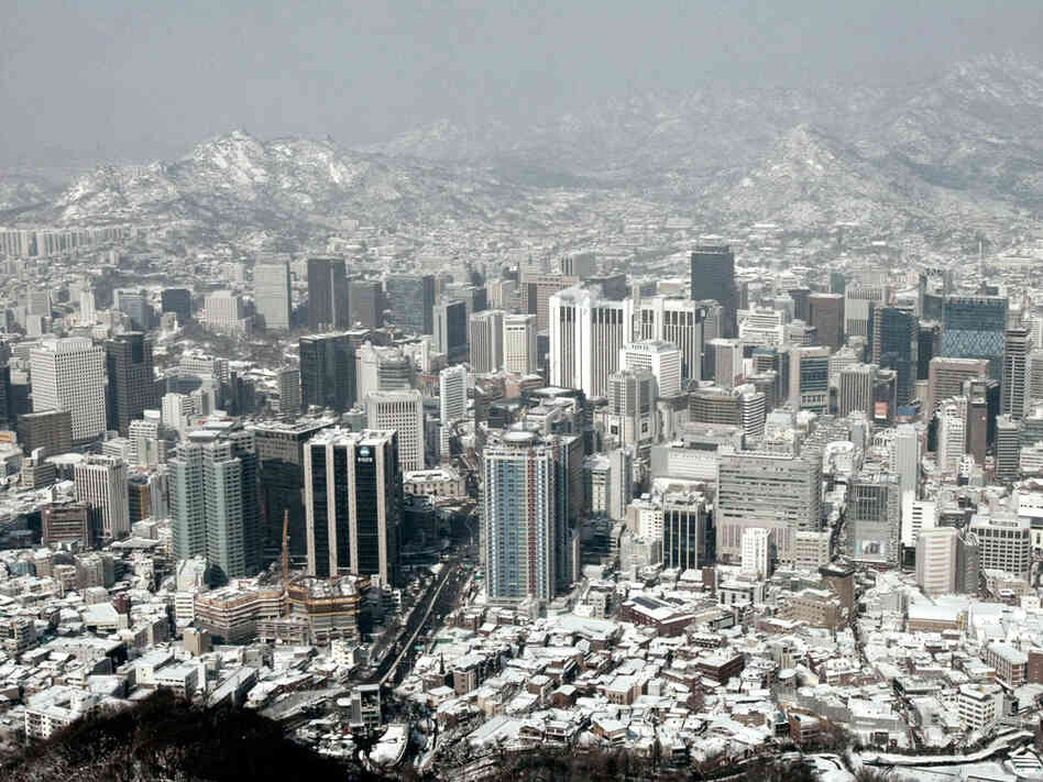 In this Jan. 5, 2010 file photo, buildings and houses are covered with snow in Seoul, South Korea. June 25, 2010 marks the 60 anniversary of the Korean War. In this Jan. 5, 2010 file photo, buildings and houses are covered with snow in Seoul, South Korea. June 25, 2010 marks the 60 anniversary of the Korean War.