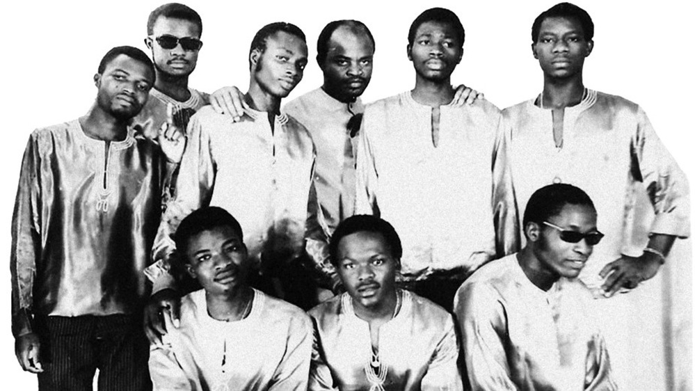El Rego, the godfather of Benin funk, and his band The Commandos.