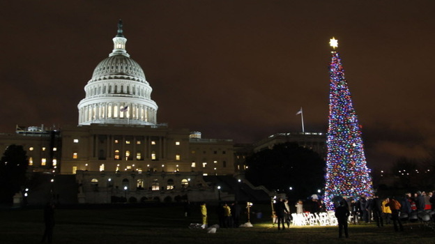 Outside the Capitol, there's goodwill. Inside, less so. 
