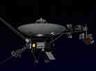 Artist's concept of NASA's Voyager spacecraft. For 35 years, the probes have been beaming images and information back to Earth via a 23-watt transmitter. Artist's concept of NASA's Voyager spacecraft. For 35 years, the probes have been beaming images and information back to Earth via a 23-watt transmitter.