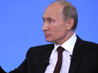 Russia's Prime Minister Vladimir Putin gestures during his annual phone-in session with Russians in Moscow. Russia's Prime Minister Vladimir Putin gestures during his annual phone-in session with Russians in Moscow.