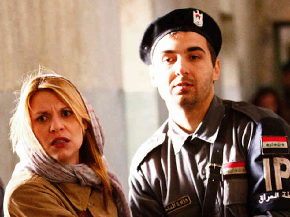 In Showtime's Homeland, Claire Danes plays a CIA agent who suspects a heroic American POW is actually a double agent for al-Qaida. In Showtime's Homeland, Claire Danes plays a CIA agent who suspects a heroic American POW is actually a double agent for al-Qaida.