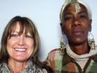 Queen Jackson, right, and her case manager, Debra MacKillop, visited StoryCorps in Denver, Colorado. Queen Jackson, right, and her case manager, Debra MacKillop, visited StoryCorps in Denver, Colorado.