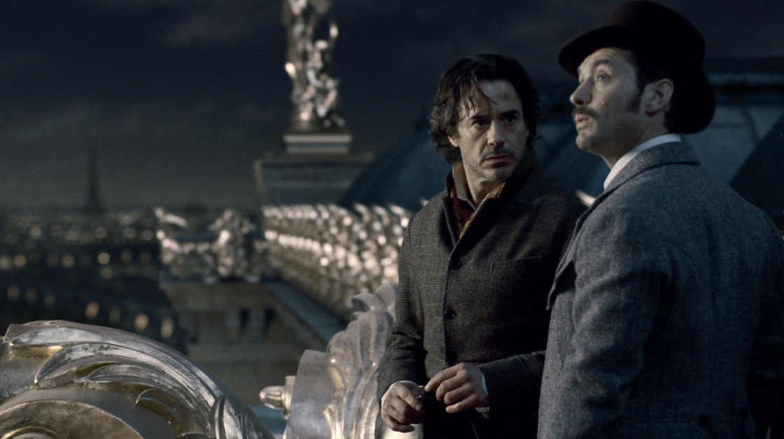Dark 'Shadows': Sherlock Holmes (Robert Downey Jr.) and Dr. Watson find themselves menaced by Moriarty — and Watson's marriage — in the second installment of Guy Ritchie's action-mystery franchise.