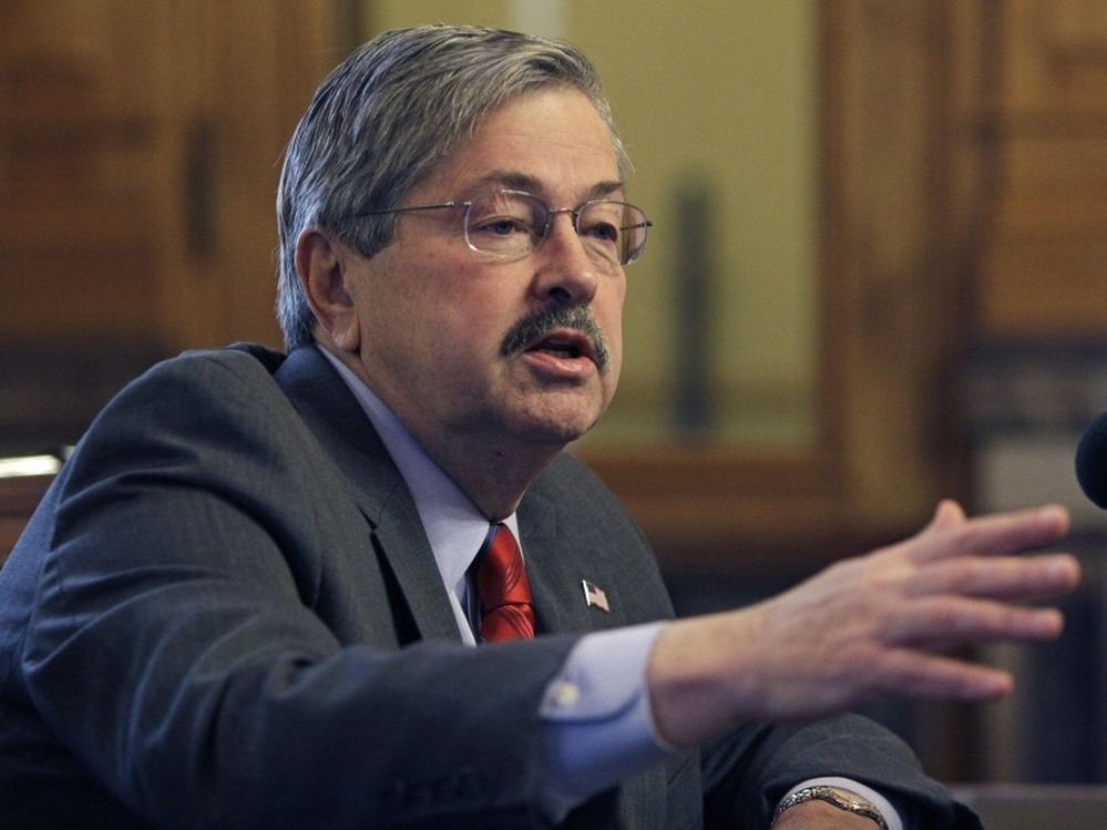 Iowa Gov. Terry Branstad.