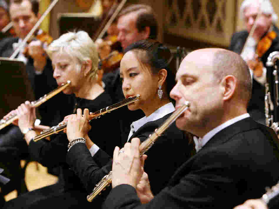 In these times of instability in the recording industry, more and more Symphony Orchestras (like the Cincinnati Symphony, photographed here) are making their own albums. 