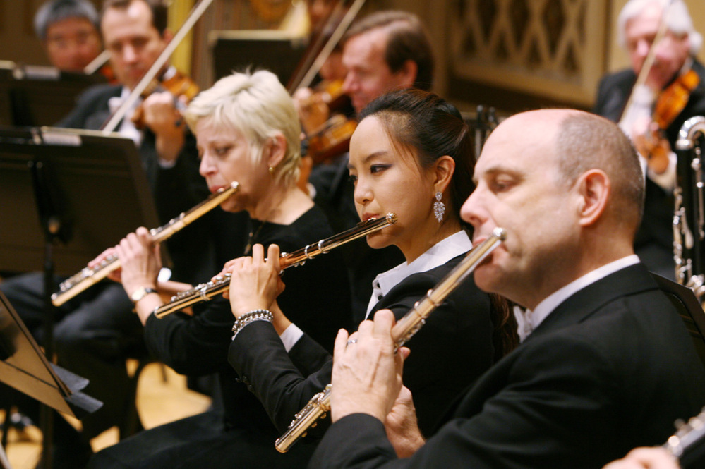 In these times of instability in the recording industry, more and more Symphony Orchestras (like the Cincinnati Symphony, photographed here) are making their own albums. 