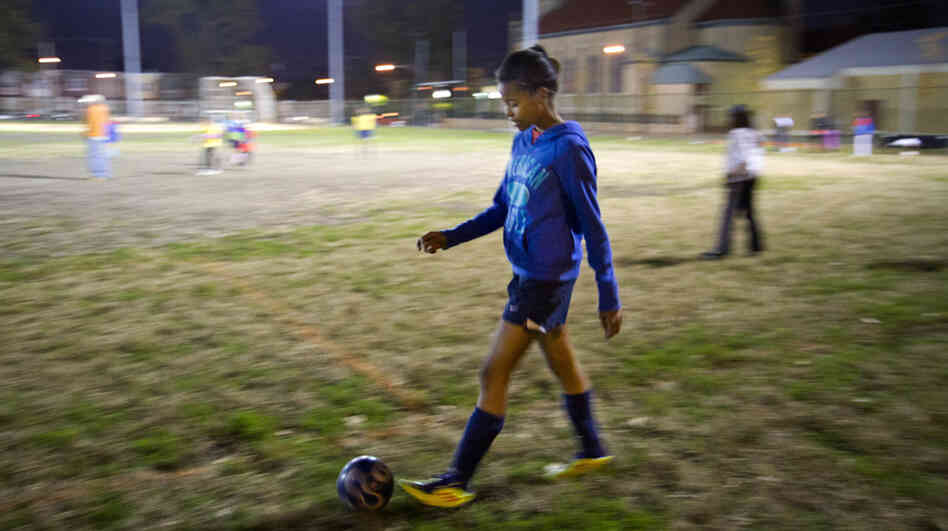 Alexandria Johnson got involved with the Anderson Monarchs soccer team when her mother was looking for an affordable way to keep her active.