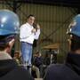Mitt Romney speaks Friday at Missouri Valley Steel in Sioux City, Iowa. Mitt Romney speaks Friday at Missouri Valley Steel in Sioux City, Iowa.