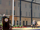 Iraqi President Jalal Talabani speaks at the opening of the huge U.S. Embassy in Baghdad on Jan. 5, 2009. It is the largest U.S. Embassy in the world. Iraqi President Jalal Talabani speaks at the opening of the huge U.S. Embassy in Baghdad on Jan. 5, 2009. It is the largest U.S. Embassy in the world.