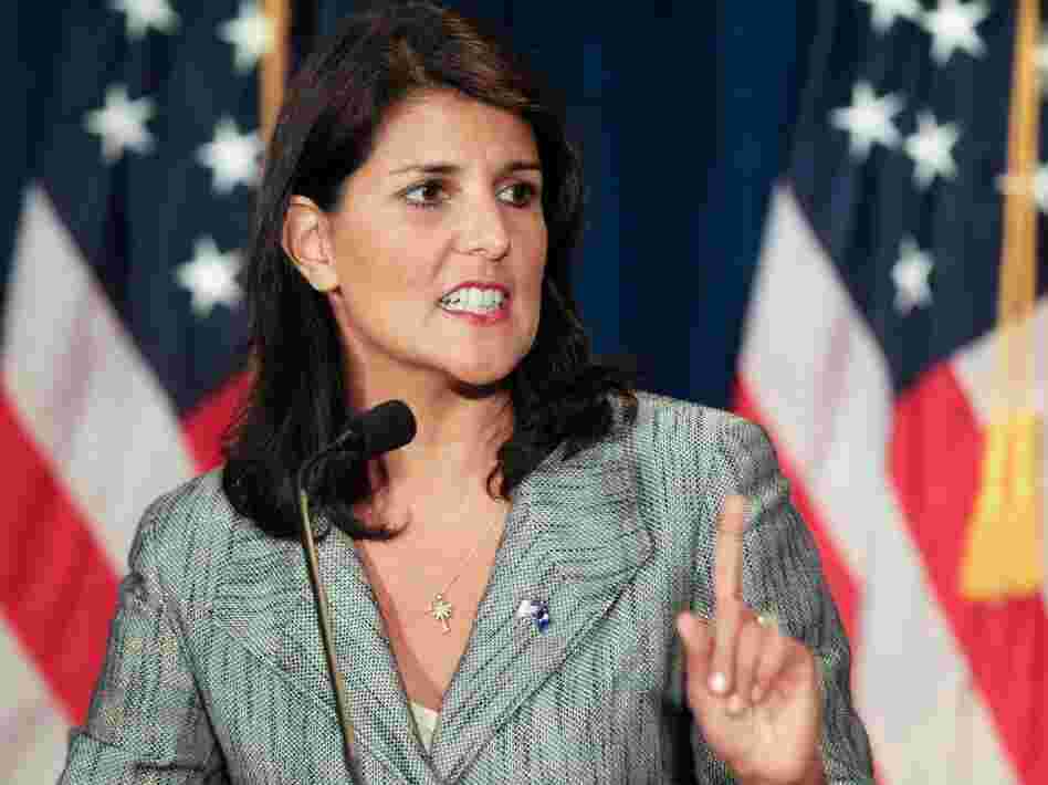 South Carolina Governor Nikki Haley, Charleston, S.C., Aug. 13, 2011.