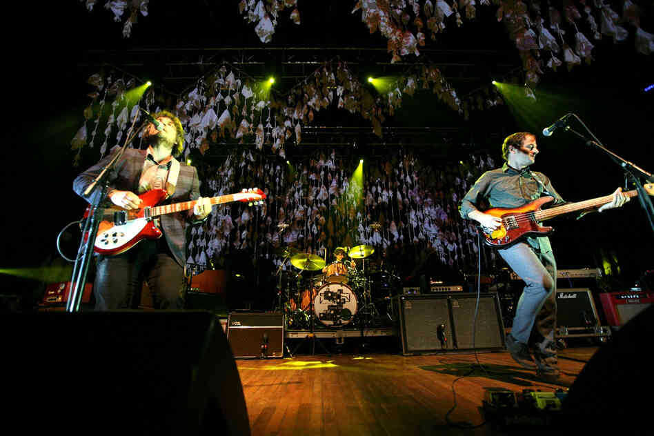 Wilco live at Merriweather Post Pavilion.