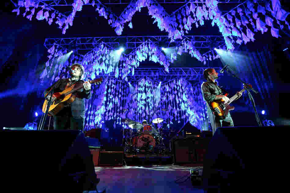 Wilco live at Merriweather Post Pavilion.