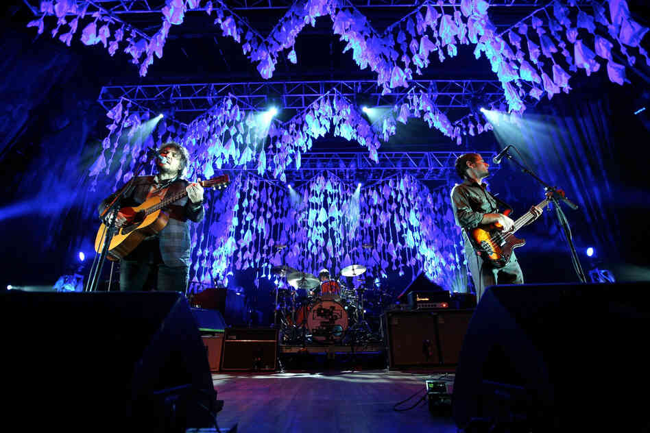 Wilco live at Merriweather Post Pavilion.