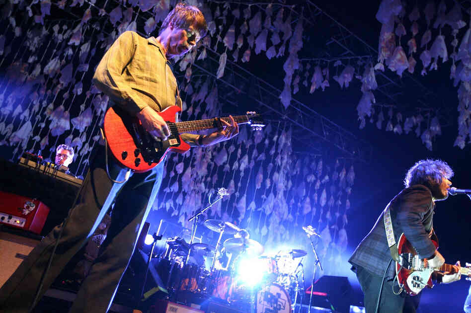 Wilco live at Merriweather Post Pavilion.
