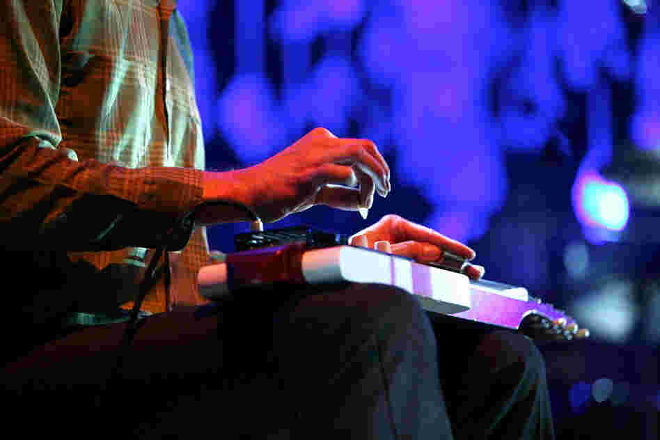 Wilco live at Merriweather Post Pavilion.