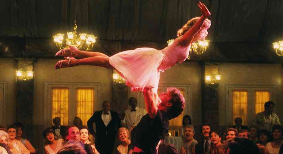 Dirty Dancing gained cult status not least for its iconic "Time of My Life" dance scene, in which Patrick Swayze whisked Jennifer Grey's Baby from the corner, according to Mathijs.
