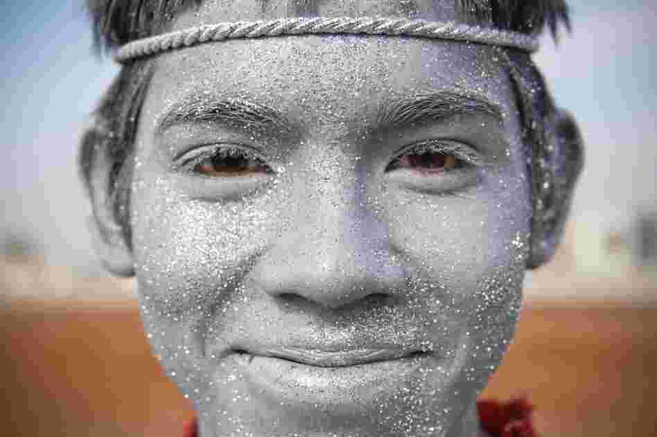 Adan says he hopes to spread a message of peace in a city known as one of the world's most dangerous.