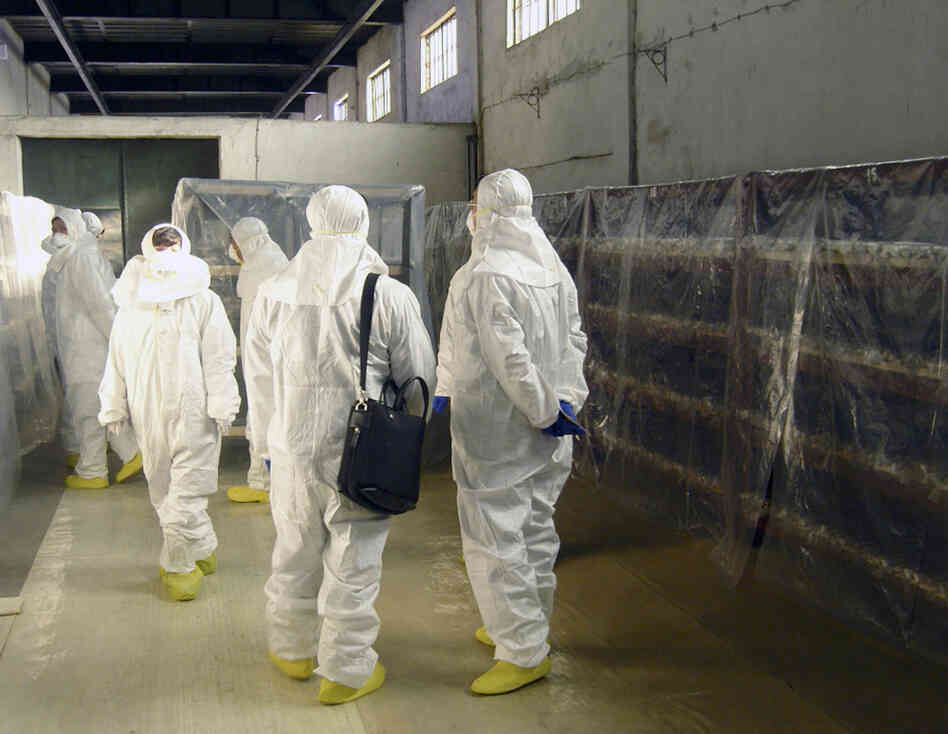 South Korea's nuclear envoys visit a warehouse with unused nuclear fuel rods at North Korea's main nuclear plant in Yongbyon, North Korea, in 2009. Following the death of Kim Jong Il, it is not clear how a new leader, presumably Kim Jong Un, will deal with the nuclear program. South Korea's nuclear envoys visit a warehouse with unused nuclear fuel rods at North Korea's main nuclear plant in Yongbyon, North Korea, in 2009. Following the death of Kim Jong Il, it is not clear how a new leader, presumably Kim Jong Un, will deal with the nuclear program.