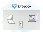 The cloud became a common term in 2011. Here, a screengrab from the Dropbox website shows how the cloud-based data storage service shares the same information on multiple devices. The cloud became a common term in 2011. Here, a screengrab from the Dropbox website shows how the cloud-based data storage service shares the same information on multiple devices.