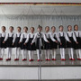 North Korean children perform in a primary school in Pyongyang. North Korean children perform in a primary school in Pyongyang.