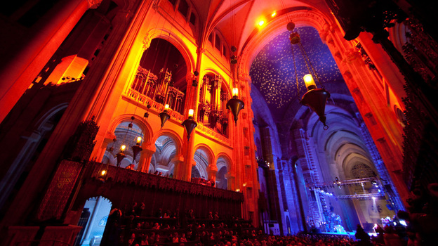The Cathedral of Saint John the Divine in New York City.