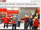The senior citizens flash mob in Kansas. The senior citizens flash mob in Kansas.