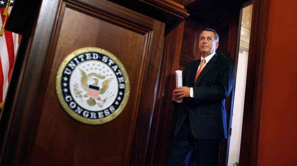 House John Boehner (R-Ohio) at the U.S. Capitol on Monday (Dec. 19, 2011).