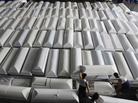 Philippine Navy personnel prepare coffins for shipping to Mindanao Island after tropical storm Washi hit the country last week in one of the worst disasters to strike the region in decades. Philippine Navy personnel prepare coffins for shipping to Mindanao Island after tropical storm Washi hit the country last week in one of the worst disasters to strike the region in decades.