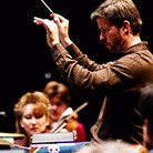 Edwin Outwater leads the Kitchener Waterloo Symphony in fresh music from the 40 and under crowd. Edwin Outwater leads the Kitchener Waterloo Symphony in fresh music from the 40 and under crowd.