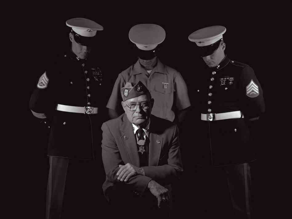 In February 1945, Hershel Williams was sent to Iwo Jima with a flamethrower unit. A week and a half later, all but 17 of the 279 members of his company had been killed or wounded. In February 1945, Hershel Williams was sent to Iwo Jima with a flamethrower unit. A week and a half later, all but 17 of the 279 members of his company had been killed or wounded.