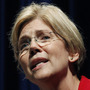 Elizabeth Warren speaks in October during a debate for the U.S. Senate seat in Massachusetts held by Republican Scott Brown. The race has become a contest of who is the "real" populist.