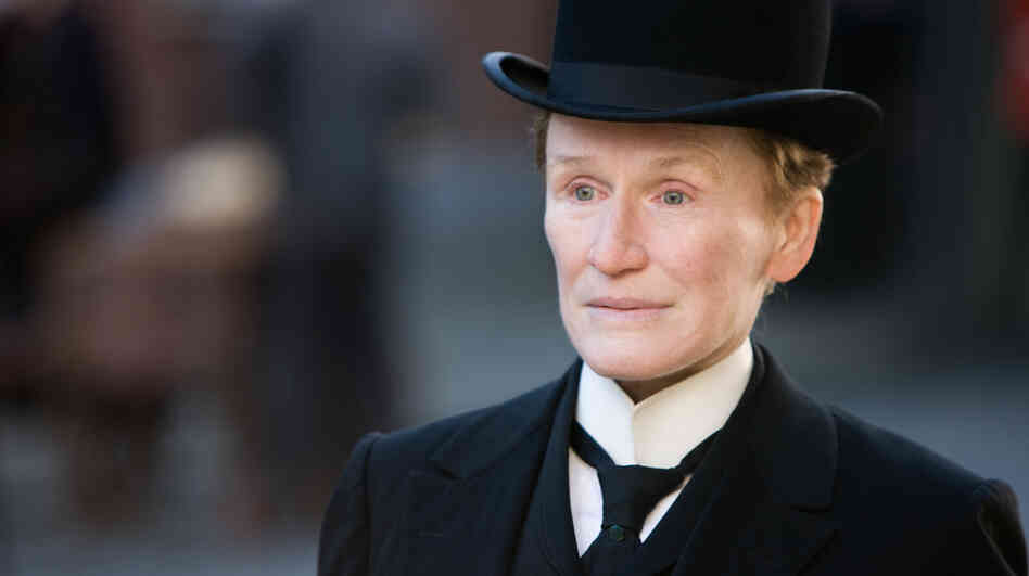 Glenn Close portrays a woman quietly living as a man in 19th-century Ireland. The character, Albert Nobbs, worked and saved money to avoid the wave of poverty plaguing the country at the time. 