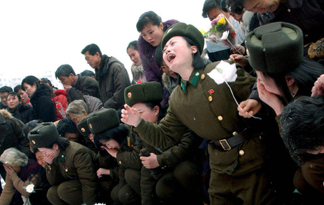 This handout picture taken by North Korea's official Korean Central News Agency on December 21 shows members of the Korean People's Army crying for late North Korean leader Kim Jong-Il in Pyongyang. This handout picture taken by North Korea's official Korean Central News Agency on December 21 shows members of the Korean People's Army crying for late North Korean leader Kim Jong-Il in Pyongyang.