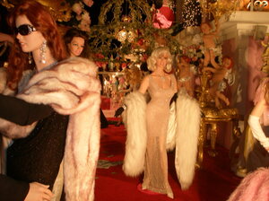 The Garabedians make their own life-size mannequins for their annual display. The Garabedians make their own life-size mannequins for their annual display.