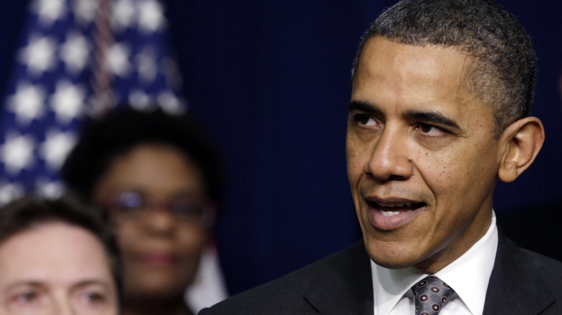 President Barack Obama speaks during a news conference in the South Court Auditorium at the White House complex on Thursday.
