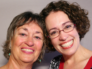 Penelope Simmons, 64, and her daughter, Suzanne Wayne, 39, visited StoryCorps in Bellefonte, Pa. Penelope Simmons, 64, and her daughter, Suzanne Wayne, 39, visited StoryCorps in Bellefonte, Pa.