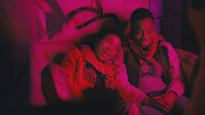 Seventeen-year-old Alike (Adepero Oduye, right) finds a friend in Bina (Aasha Davis) in Pariah. Director Dee Rees says, "Alike, the main character, knows she loves women — that's not her struggle. Her struggle's more how to be in the world."