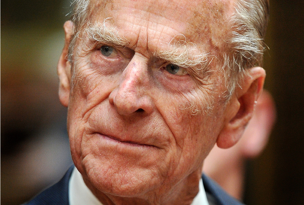 (FILES) A file picture taken in June shows Prince Philip, the Duke of Edinburgh, attending a reception at Buckingham Palace.