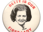 A beloved, frank and outspoken former first lady. A beloved, frank and outspoken former first lady.