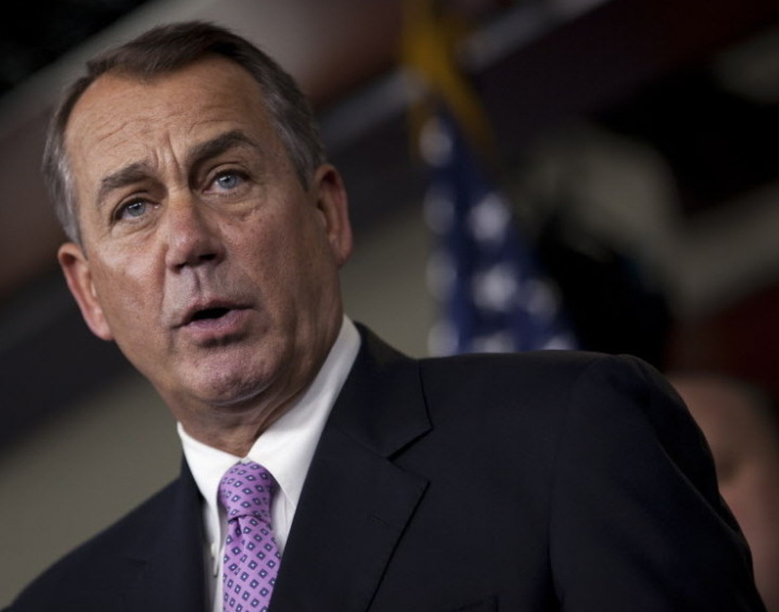 House Speaker John Boehner (R-Ohio) on Capitol Hill Thursday (Dec. 22, 2011).