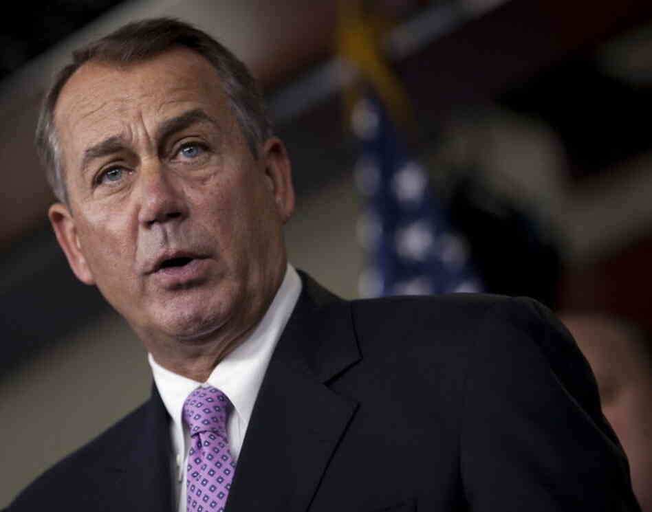 House Speaker John Boehner (R-Ohio) on Capitol Hill Thursday (Dec. 22, 2011).