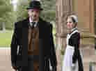 Brendan Coyle is John Bates and Joanne Froggatt is Anna Smith in Downton Abbey, which returns January 8 to PBS. Brendan Coyle is John Bates and Joanne Froggatt is Anna Smith in Downton Abbey, which returns January 8 to PBS.