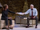 In the Broadway play Other Desert Cities, Brooke (played by Rachel Griffiths) forces her family to confront the truth behind her brother's suicide. In the Broadway play Other Desert Cities, Brooke (played by Rachel Griffiths) forces her family to confront the truth behind her brother's suicide.