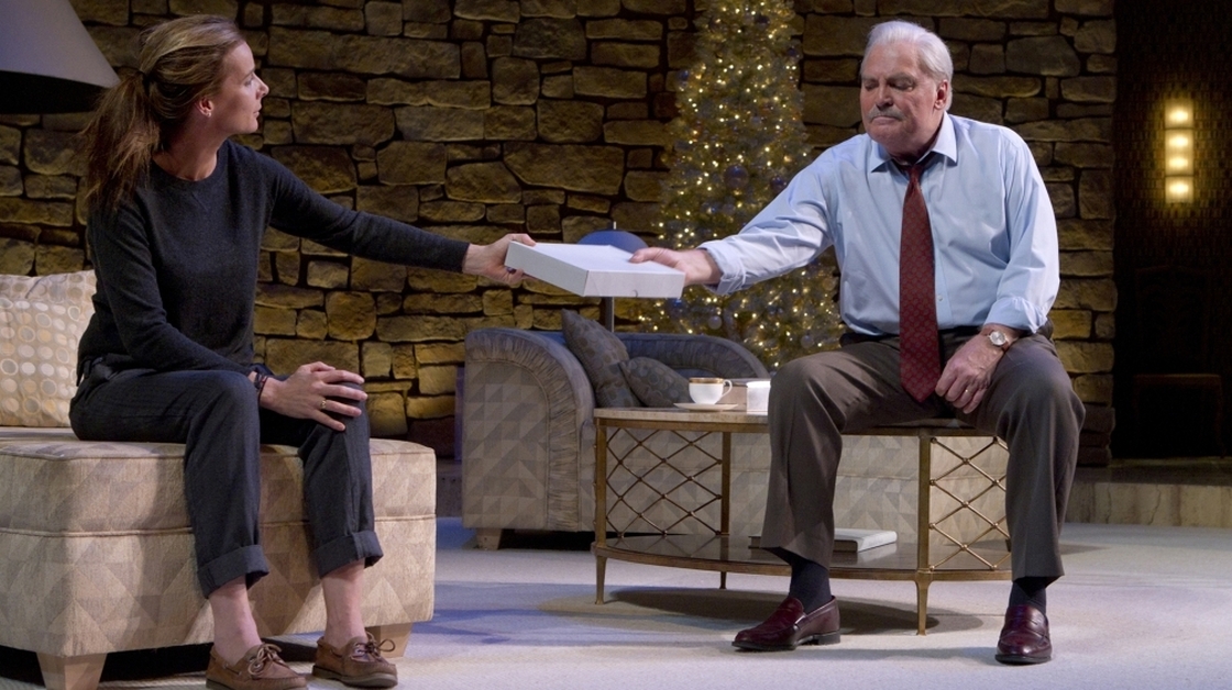 In the Broadway play Other Desert Cities, Brooke (played by Rachel Griffiths) forces her family to confront the truth behind her brother's suicide. 