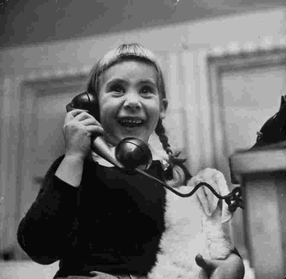 Patricia Guinan promises Santa she will leave out milk and crackers for him on Christmas Eve.