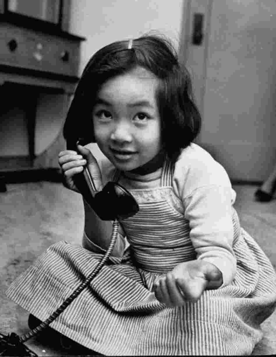Elaine Jung, 6, wants a dollhouse and carriage; she also asks Santa to be sure not to forget her baby sister.