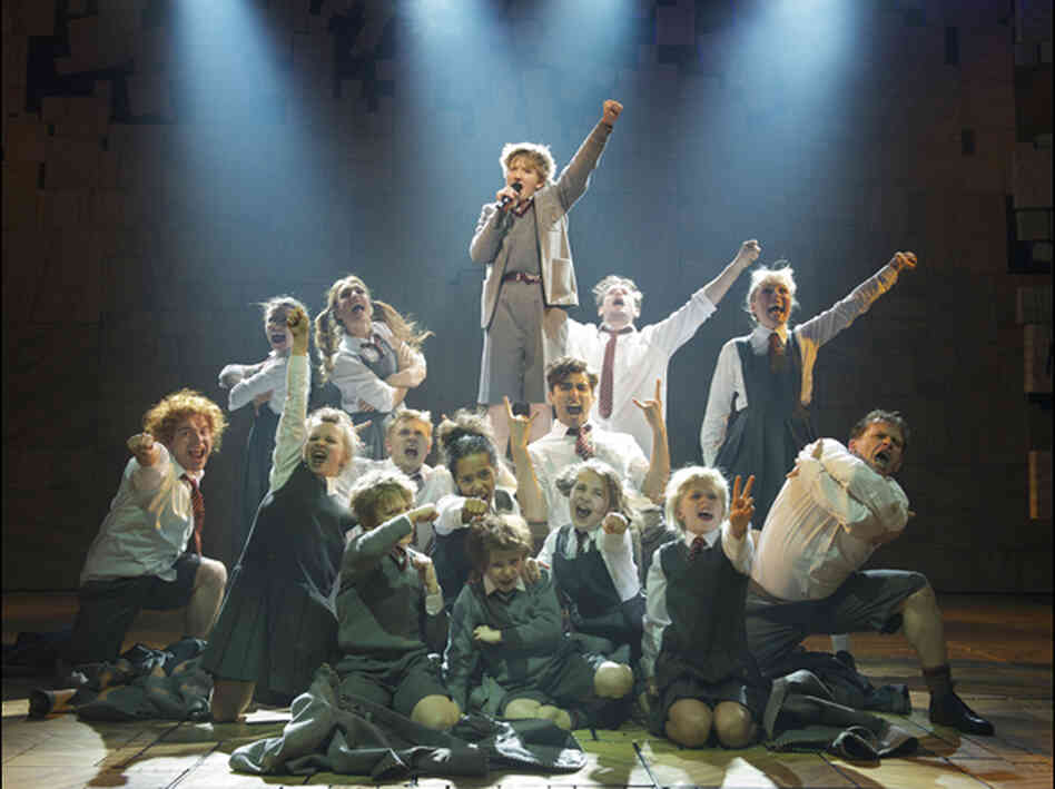 The West End production of the Royal Shakespeare Company's Matilda the Musical opened at the Cambridge Theatre on Nov. 24. 